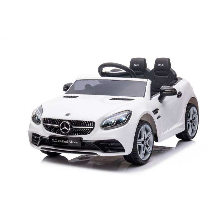 Elektrické autíčko - Mercedes SLC 300 - biele